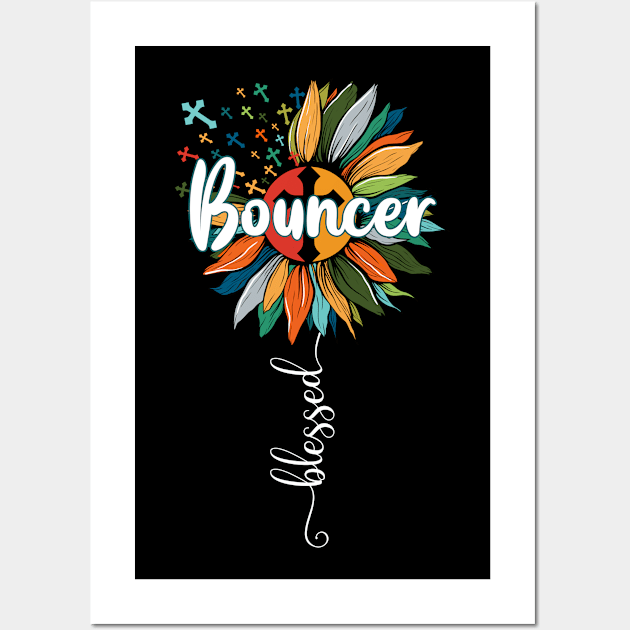 Blessed Bouncer Wall Art by Brande